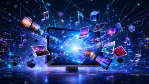 العوامل المؤثرة في تطور الوسائط المتعددة والمحركة لنموها في بيئة الإعلام الرقمي